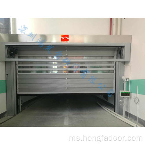 pintu cepat logam automatik